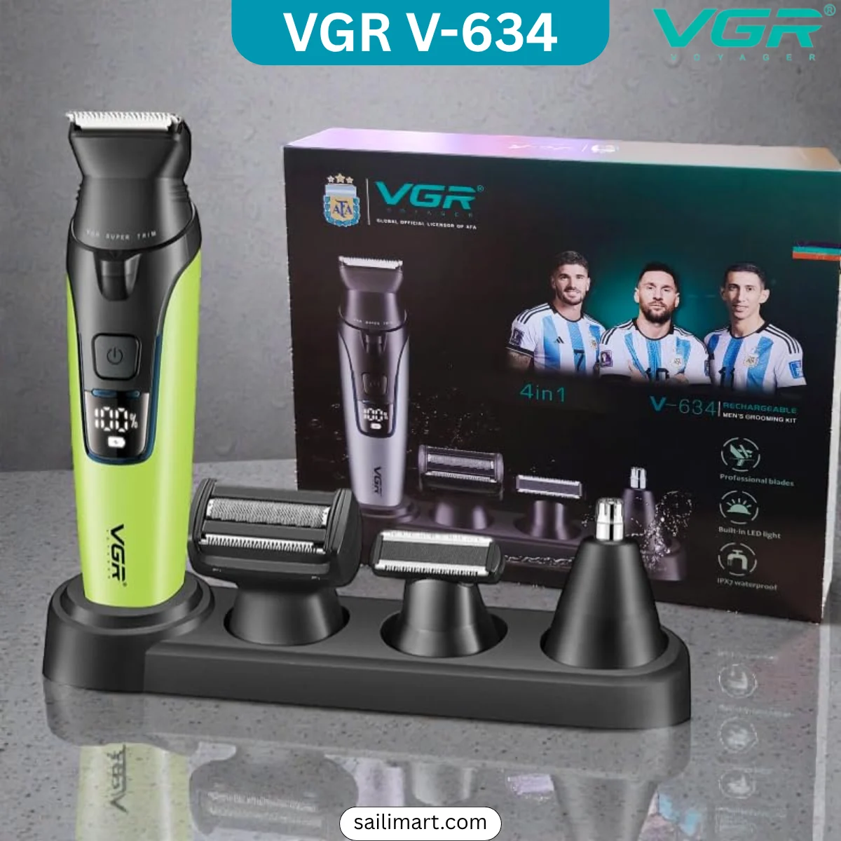 VGR V-634 4-in-1 Grooming Kit Best Price in Bangladesh