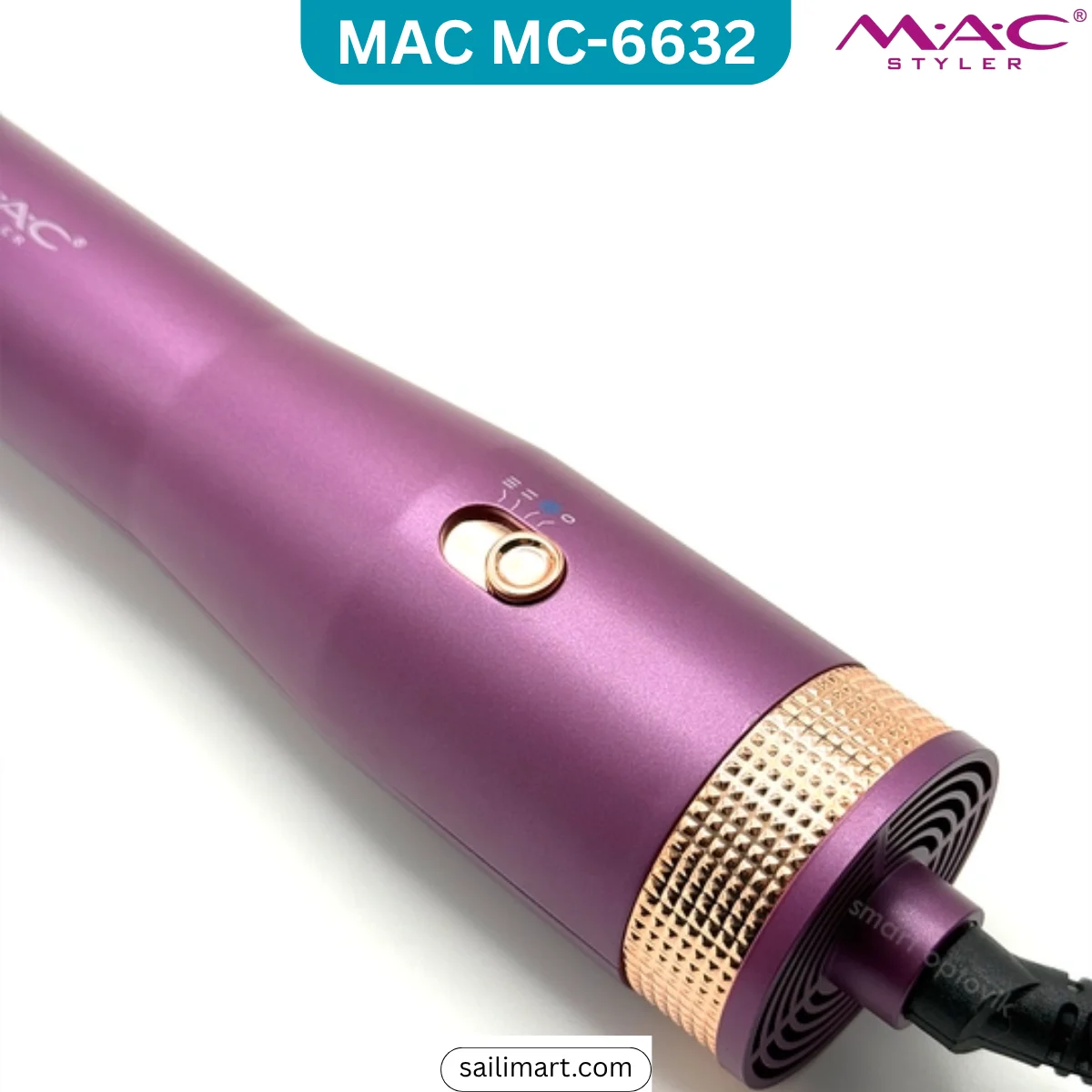 M.A.C Styler MC-6632 Superior Smoothness Volume Shine Hot Dryer Brush