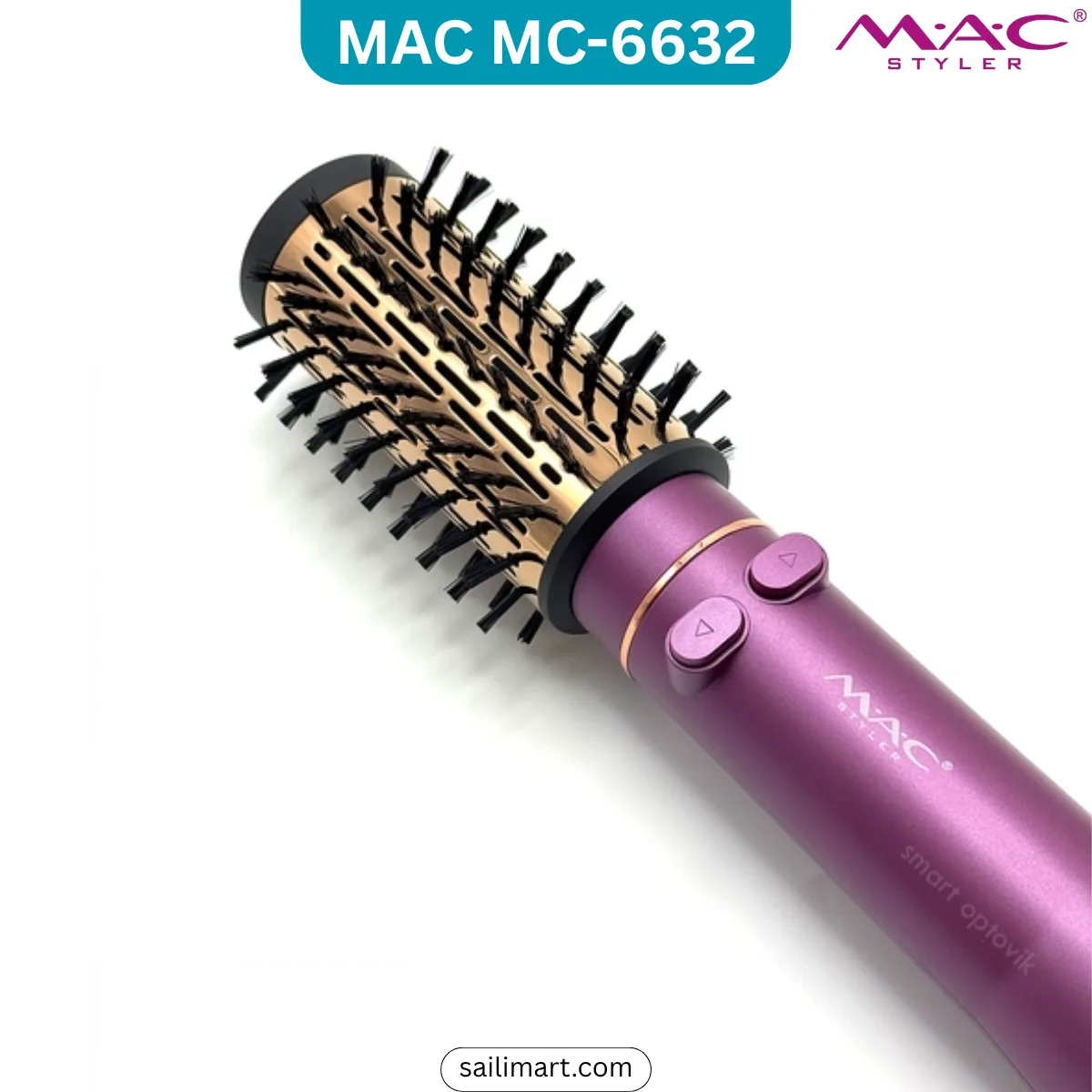M.A.C Styler MC-6632 Superior Smoothness Volume Shine Hot Dryer Brush