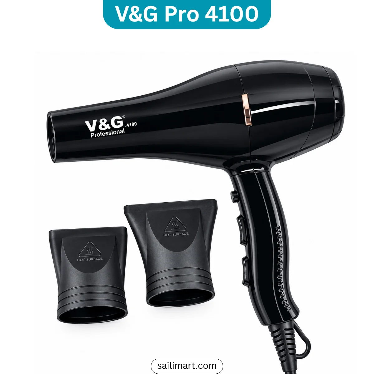 V&G Pro 4100 Professional Hair Dryer – 2000W